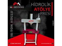 15 Ton Kollu Linda Machine Hidrolik Atölye Presi