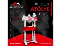 60 Ton Kollu Motorlu Hidrolik ATölye Presi - Hydraulic Workshop Press