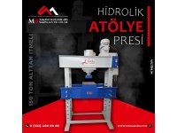 150 Ton Hidrolik Alttan İtmeli Atölye Presi - Hydraulic Workshop Pushing Press B