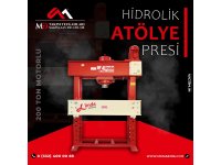 200 Ton Motorlu Hidrolik Atölye Presi  - Hydraulic Workshop Press