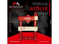 200 Ton Motorlu Hidrolik Atölye Presi  - Hydraulic Workshop Press