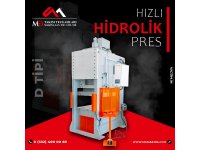 D Tipi Hızlı Hidrolik Pres - D Type Fast Hydraulic Press