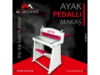 PS-55 550×1,0mm Ayak Pedallı Makas - guillotine shear