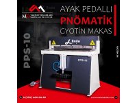 PPS-10 Ayak Pedallı Pnömatik Giyotin Makas - guillotine shear