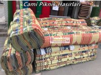 Plastik Kilim Hasır Piknik Cami Hasırı 180x270 ebat namaz hasırı