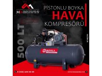 500 LİTRE HAVA KOMPRESÖRÜ ( BOYKA)