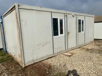 3x7 21m2 SATILIK TEK ODA KONTEYNER