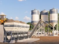 BETON SANTRALİ 180 m3 - TWINSHAFT MİKSER