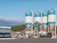 BETON SANTRALİ 200 m3 TWINSHAFT MİKSER