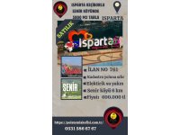 ISPARTA KEÇİBORLU SENİRDE SATILIK 5800 M2 TARLA