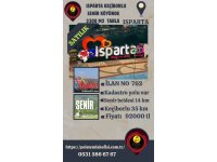 ISPARTA KEÇİBORLU SENİRDE SATILIK 2300  M2 TARLA