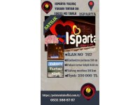 ISPARTA YALVAÇ YUKARI TIRTAR KÖYÜNDE SATILIK 10025 M2 TARLA