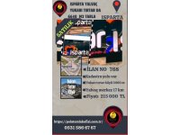 ISPARTA YALVAÇ YUKARITITARDA SATILIK 6640 M2 TARLA
