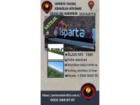 ISPARTA YALVAÇ KÖRKÜLERDE SATILIK 39342 M2 BADEMLİK