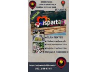 ISPARTA YALVAÇ YAĞCILARDA SATILIK 17173 M2 TARLA
