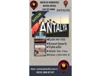 ANTALYA KORKUTELİ BÜYÜKKÖYDE SATILIK 349 M2 ARSA